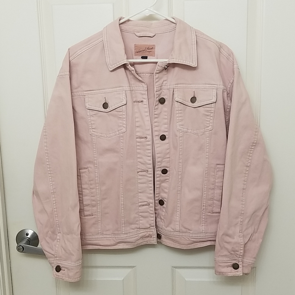 Pink Jean Jacket